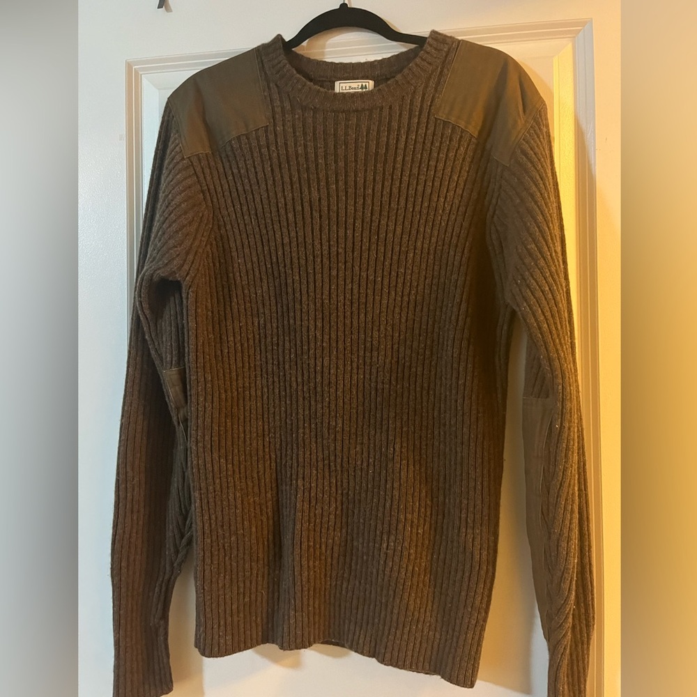 Men’s LL Bean Wool Sweater - Picture 1 of 3